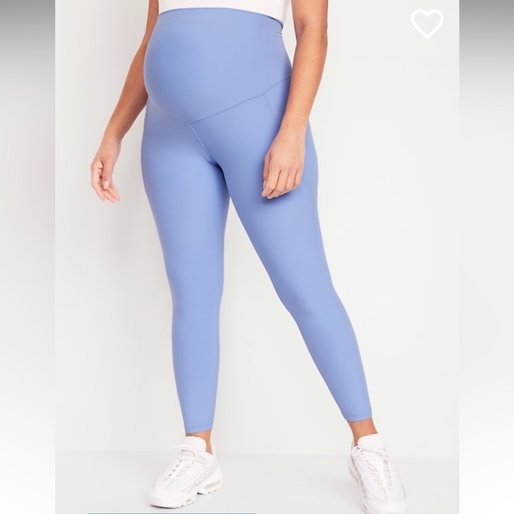 Old Navy Blue Maternity Leggings